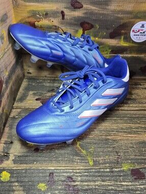 Adidas Copa Pure 2.1 FG Blue‎ White Soccer Cleats IE4894 Men's Size 7 / Wmn's 8
